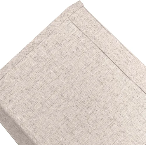 Miniatura 3 de TOOTOO STAR - Pantalla de lámpara de esquina con corte cuadrado, 10x13x10.5 pulgadas, pantalla mediana para lámpara de mesa y de pie, Beige.