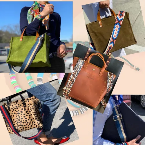 Miniatura 6 de Correa de repuesto para bolsa de mano cruzada, correa de hombro ajustable