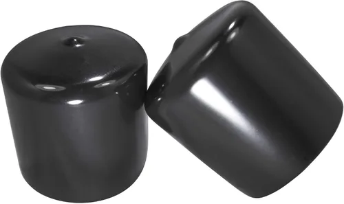 Miniatura 8 de Prescott Plastics Tapones de plástico flexibles de 1/2" (12.7 mm) de diámetro exterior, tapas redondas de tubo de metal negro, inserciones fuertes