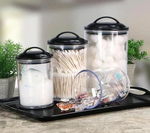 Miniatura 8 de Reston Lloyd - Contenedores herméticos sin BPA para cereales, pasta, azúcar, café, harina, galletas, té suelto, para organización de la cocina