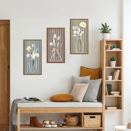 Miniatura 4 de BINCUE Arte de pared de la Biblia de Jesús, versículo bíblico, decoración de pared de madera, escritura moderna para sala de estar, dormitorio