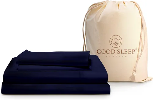 Miniatura 13 de Good Sleep Bedding Juego de sábanas divididas tamaño King para cama ajustable, sábanas de lujo, algodón egipcio, juego de sábanas de 5 piezas