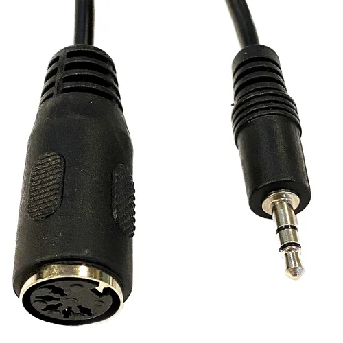 Miniatura 3 de Paquete de 2 adaptadores MIDI tipo A a cable de 14 pulgadas