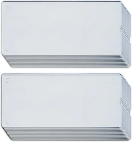 Miniatura 16 de Blue Ginkgo Gabinete mediano de 16 cajones, organizador transparente apilable para hardware, cuentas, ladrillos de plástico, oficina y Gris