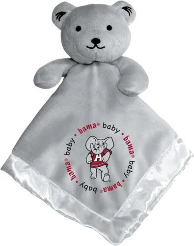Baby Fanatic Oso de seguridad gris - NCAA - Con licencia oficial Snuggle Buddy