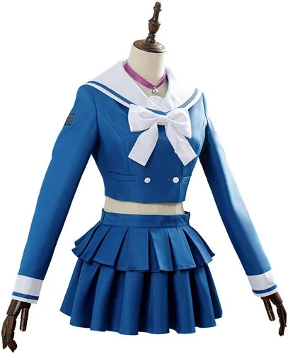 Miniatura 3 de Tenko Chabashira cosplay marinero traje escolar uniforme JK uniforme anime traje
