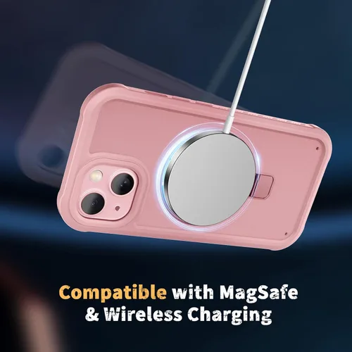 Miniatura 563 de Diaclara Funda diseñada para iPhone 16, mejorada [protección completa de la cámara], carcasa resistente de cuerpo completo con protector de pantalla