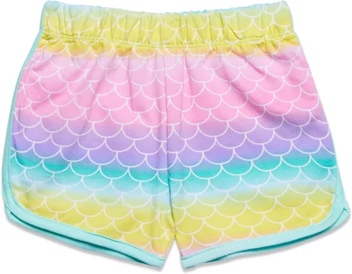 Miniatura 3 de Disney Moana Princess Frozen Ariel Minnie Mouse - Camiseta sin mangas y pantalones cortos de rizo francés para bebés a niños pequeños