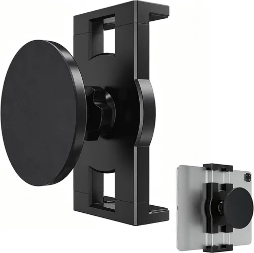 Miniatura 10 de Mippko Soporte magnético para tableta, nevera, iPad para vehículo/gabinete/estante de metal, soporte de base magnética fuerte que atrae