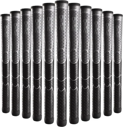 Miniatura 8 de Winn Puños de golf DriTac antideslizantes acolchados, absorben la humedad y absorben los golpes, tecnología AVS, alineación de manos y presión
