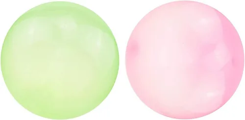 2 bolas de burbujas inflables para adultos, de 27 pulgadas, bola de burbujas de agua, bola de playa, bola de jardín para exteriores e interiores