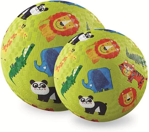 Miniatura 33 de Crocodile Creek Pelota de Patio de Juegos – Pelota de goma duradera para niños de 3 años en adelante – Pelota inflable que rebota para kickball, Pez