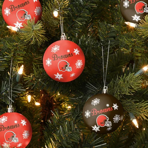 Miniatura 2 de FOCO Dallas Cowboys NFL 5 Pack Shatterproof Ball Ornament Set
