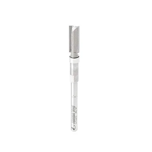 Miniatura 15 de Amana Tool 45460-3US Broca de enrutador con punta de carburo, plantilla de inmersión de recorte uniforme, ángulo de corte superior, 1/2 pulg.