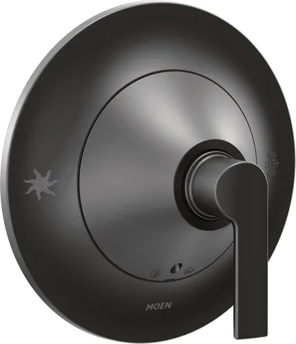 Miniatura 6 de Moen Doux TS2201BN - Kit de ajuste de válvula de equilibrio de presión Posi-Temp de níquel cepillado de 1 mango, requiere válvula, TS2201BN