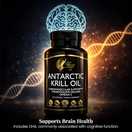 Miniatura 8 de Cocó March N.M.D Aceite de krill antártico puro de 1000 mg – Suplemento de aceite de pescado Omega 3 con EPA, DHA, colina y astaxantina – Absorción