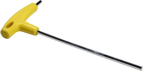 Miniatura 2 de Utoolmart Llave Allen con mango en T, 0.197 in, métrica, 70 #, acero con mango en T, llave hexagonal de 7.874 in de longitud total