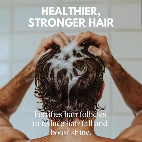Miniatura 6 de Just Nutritive Champú para el cabello Caballeros El mejor champú hecho para hombres