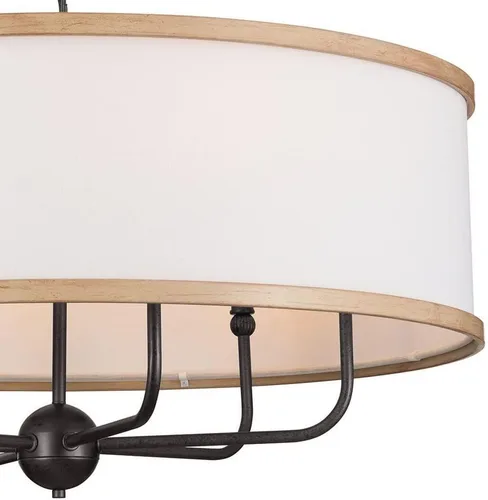 Miniatura 2 de Kichler Heddle - Lámpara de araña de 3 luces de 15.5 pulgadas, color negro texturizado