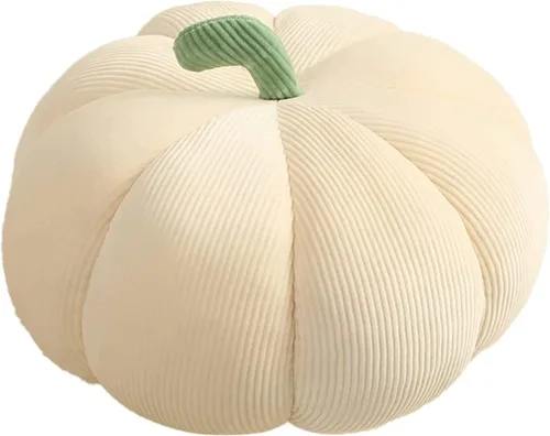 Miniatura 11 de AZCHEN Almohada decorativa de calabaza para sofá cama, muebles de patio (7.1 in, naranja)