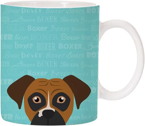Miniatura 38 de Taza de café de cerámica con diseño de raza de perro de 11 oz (Border Collie)