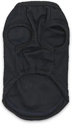 Miniatura 2 de Camisa para perros pequeños, camiseta para perros, talla XXS para cachorros, ropa divertida para perros, ropa negra para perros, XXS, negro