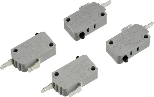 Miniatura 4 de BOJACK Interruptor de puerta de horno microondas KW3A 16A 125/250 V Interloc de puerta (paquete de 2 interruptores normalmente cerrados)