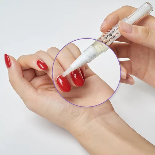 Miniatura 6 de Baren Esencia de reparación de aceite de uñas y cutículas con aceite de jojoba, aceite de almendras, vitamina E Tipo de bolígrafo fácil