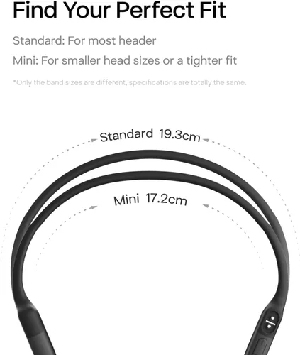 Miniatura 7 de SHOKZ OpenRun Mini - Auriculares de conducción ósea de oído abierto, auriculares deportivos inalámbricos con Bluetooth para correr y entrenar, Negro
