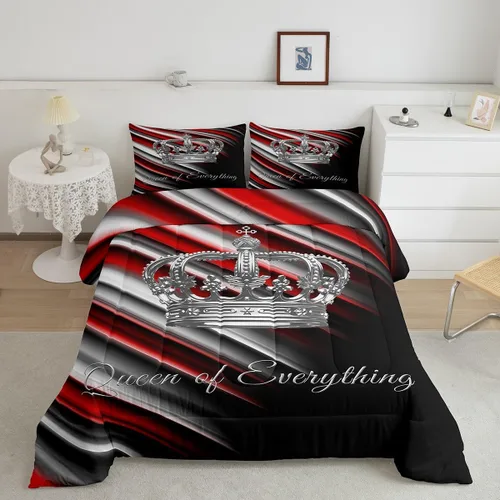 Miniatura 26 de jejeloiu Juego de ropa de cama Queen y King, juego de edredón de panal para niños, niñas, adolescentes, decoración de habitación, edredón Multi 07