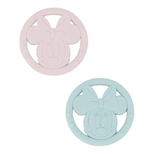 Miniatura 7 de Cudlie Disney - Juego de mordedores de silicona para bebés, mordedores de grado alimenticio y sin BPA para bebés de 6 a 12 meses, paquete de 2