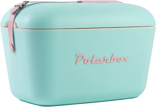 Miniatura 17 de Retro Beach Cooler Vintage Picnic Lunch Box Bag Portable Cooler Travel Camping Senderismo 90s Style Ice Chest