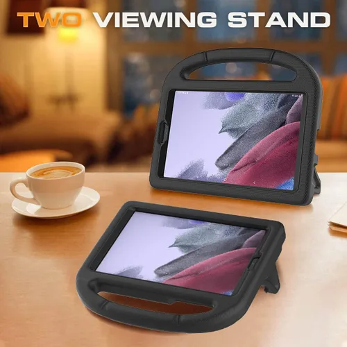 Miniatura 7 de Funda para niños para tablet Samsung Galaxy Tab A7 Lite de 8.7", protector de pantalla integrado, funda protectora con mango y soporte a prueba