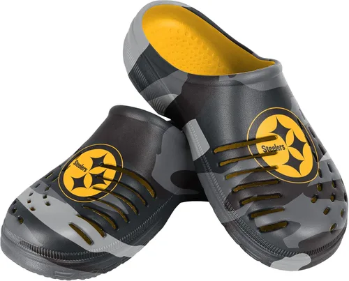 Miniatura 32 de FOCO - Sandalias de agua de jardín con logotipo de equipo de la NFL, para hombre, pantuflas, zuecos