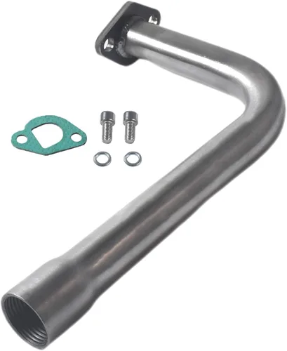 Miniatura 10 de Tubo de escape mejorado con rosca hembra para Predator 212cc 196cc Go Kart y Mini Bike, para Coleman Powersports CT200U, CT200U-EX, BT200X Negro