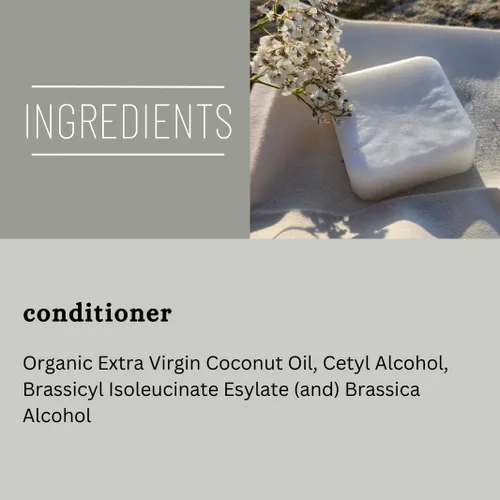 Miniatura 3 de Barra acondicionadora - Totalmente natural - Hidratar - Proteger - Suave y nutritiva - Suaviza y fortalece - Orgánica - Apto para veganos
