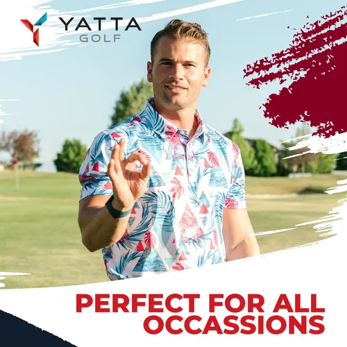 Miniatura 8 de YATTA GOLF Standout Performance - Polos de golf para hombre