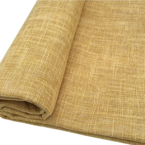 Miniatura 18 de TinaKim tela para tapicería, material de lino sintético, para reparación y costura de fundas de sofá, silla y sillón (12 marrón, 1 yarda