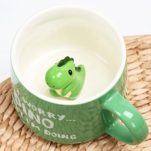 Miniatura 18 de Arawat Bonita taza de café de alpaca con interior de alpacas divertido estampado de alpaca, tazas de café de 11.8 fl oz con cuchara, tazas de té
