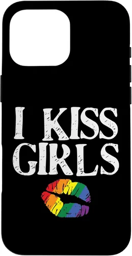 Miniatura 18 de iPhone 11 I Kiss Girls Rainbow Lips Gay Lesbian Pride Flag LGBT estuche de regalo