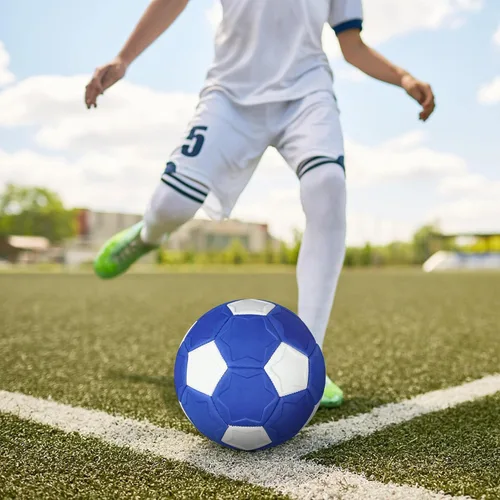 Miniatura 7 de Curve - Balón de fútbol tamaño 4, pelotas suaves para exteriores e interiores, pelota de fútbol tamaño 4 para niños y niñas