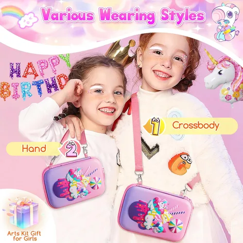 Miniatura 5 de CGBOOM Juego de marcadores perfumados con bonito estuche para niños, 40 marcadores de pintura como suministros de arte y regalo de creatividad