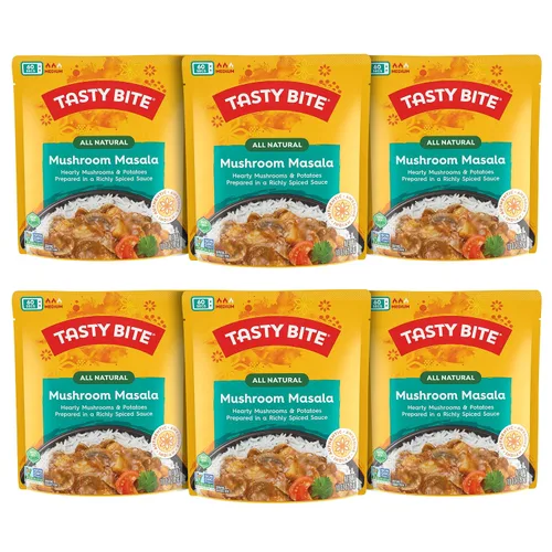 Miniatura 7 de Tasty Bite - Lentejas Madras de 3 frijoles, orgánico, 10 onzas, 6 unidades (paquete de 6)