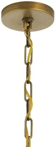 Miniatura 6 de Kichler Lighting Abbotswell - Colgante de 4 lámparas (19 pulgadas, latón natural)