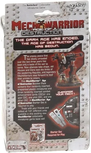 Miniatura 2 de MechWarrior Age of Destruction Booster por WizKids