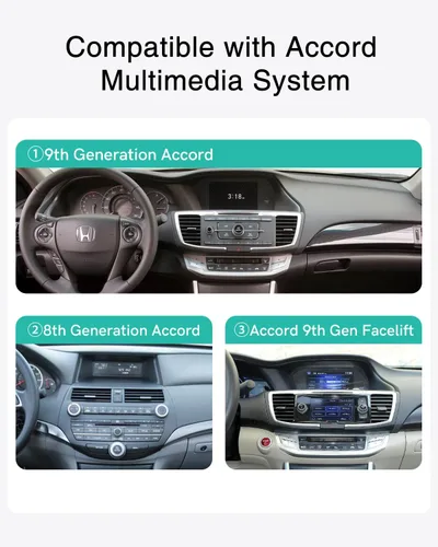 Miniatura 5 de Adaptador de coche Bluetooth para Honda Accord/Civic/CR-V/CR-Z/Crosstour y Acura MDX/TL, TSX, iPod Music Sourse receptor Bluetooth