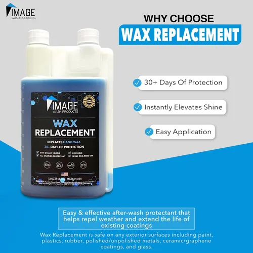 Miniatura 2 de Image Wash Products Cera de Reemplazo (Espumable) - Protector para Camiones/RVs/Autos/Barcos/Remolques/Equipo. (32 Fl Oz (Paquete de 1))