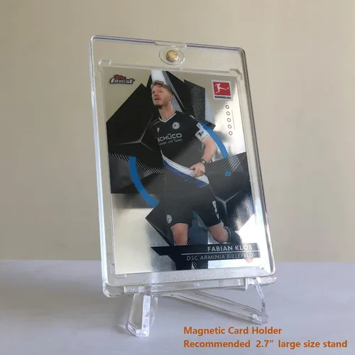 Miniatura 4 de LRANFOW Soporte de tarjetas de acrílico grueso, soporte para mini caballete, soportes para tarjetas deportivas, soporte de tarjetas graduadas