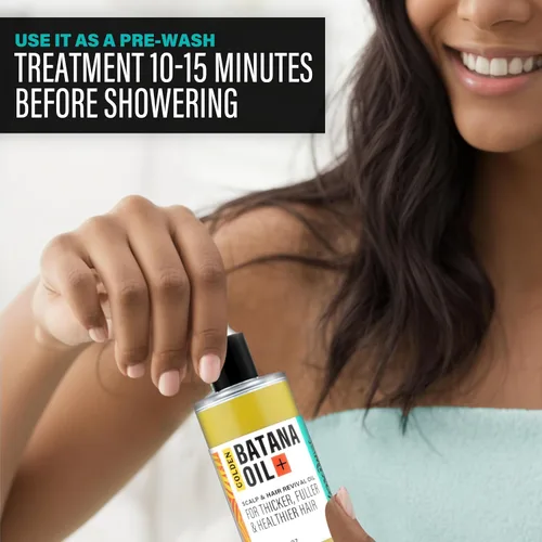 Miniatura 4 de Aceite de Batana Golden Dr Sebi Aceite orgánico para el crecimiento del cabello de Honduras para un cabello más completo, grueso y saludable 4