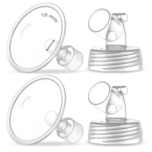 Miniatura 31 de Maymom Brida ancha compatible con bomba Spectra S1 S2, 0.748 in, 1 unidad Una brida transparente